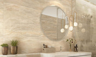 Керамогранит Idalgo Оникс бежевый LLR (60х60) легкое лаппатирование арт.  ID036